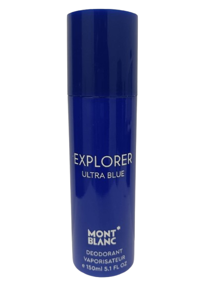 Mont Blanc Explorer Ultra Blue Deodorant Spray - 150ml