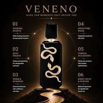 French Avenue Veneno Black 100ml Eau de Parfum Unisex