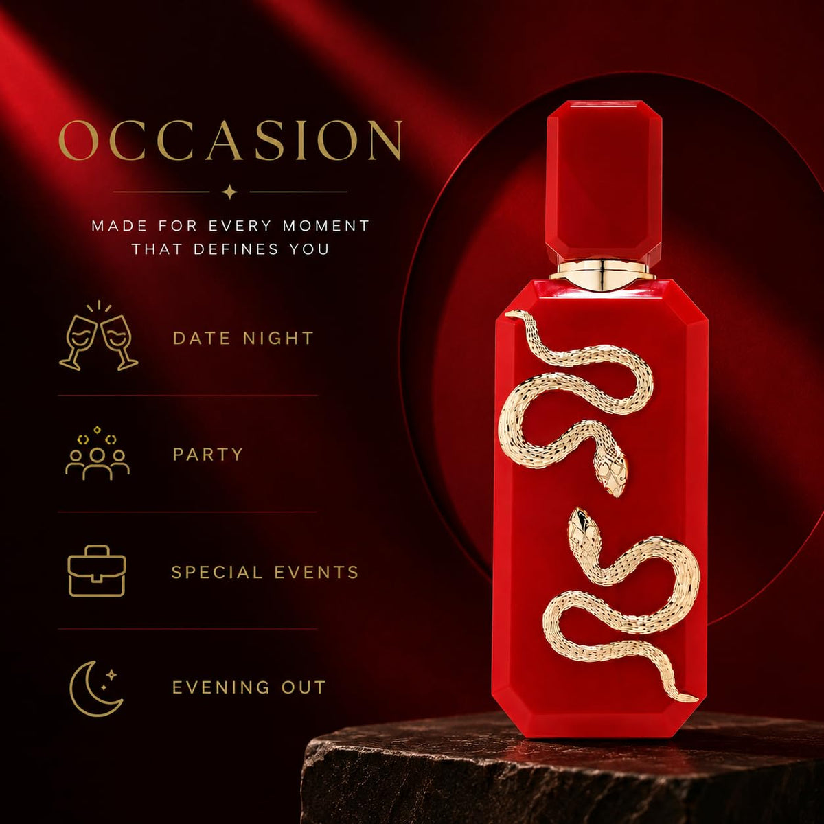 French Avenue Veneno Scarlet 100ml Extrait de Parfum Unisex