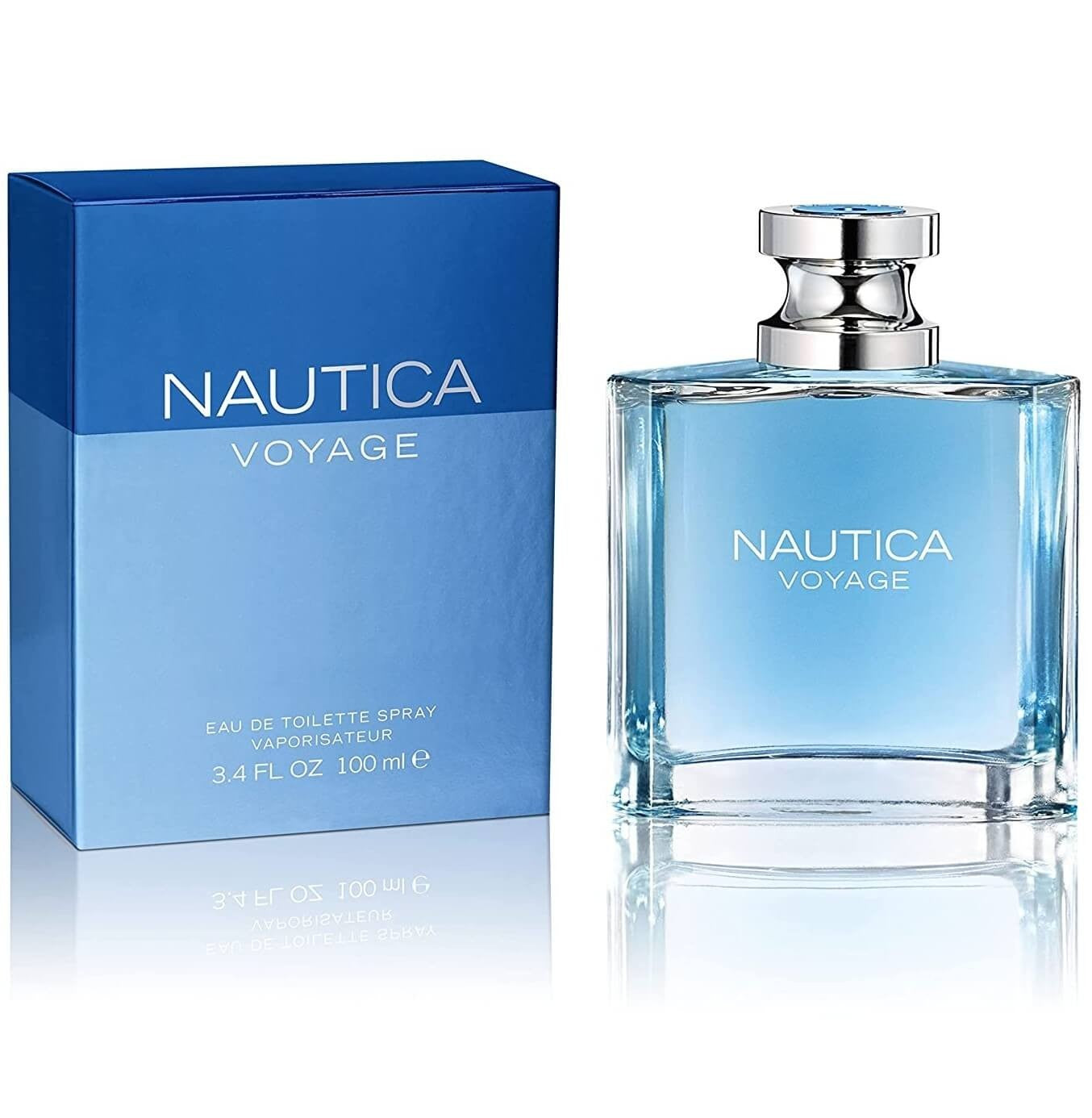 Nautica Voyage Eau De Toilette For Men - 100Ml Fresh Aquatic Scent