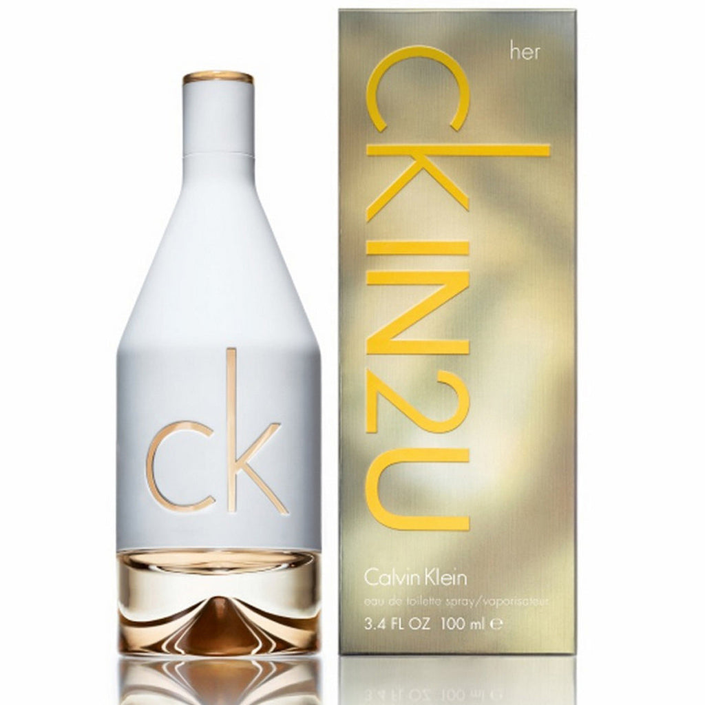 Calvin Klein CK IN2U EDT 100ml – Floral Fruity Fresh Perfume for Women