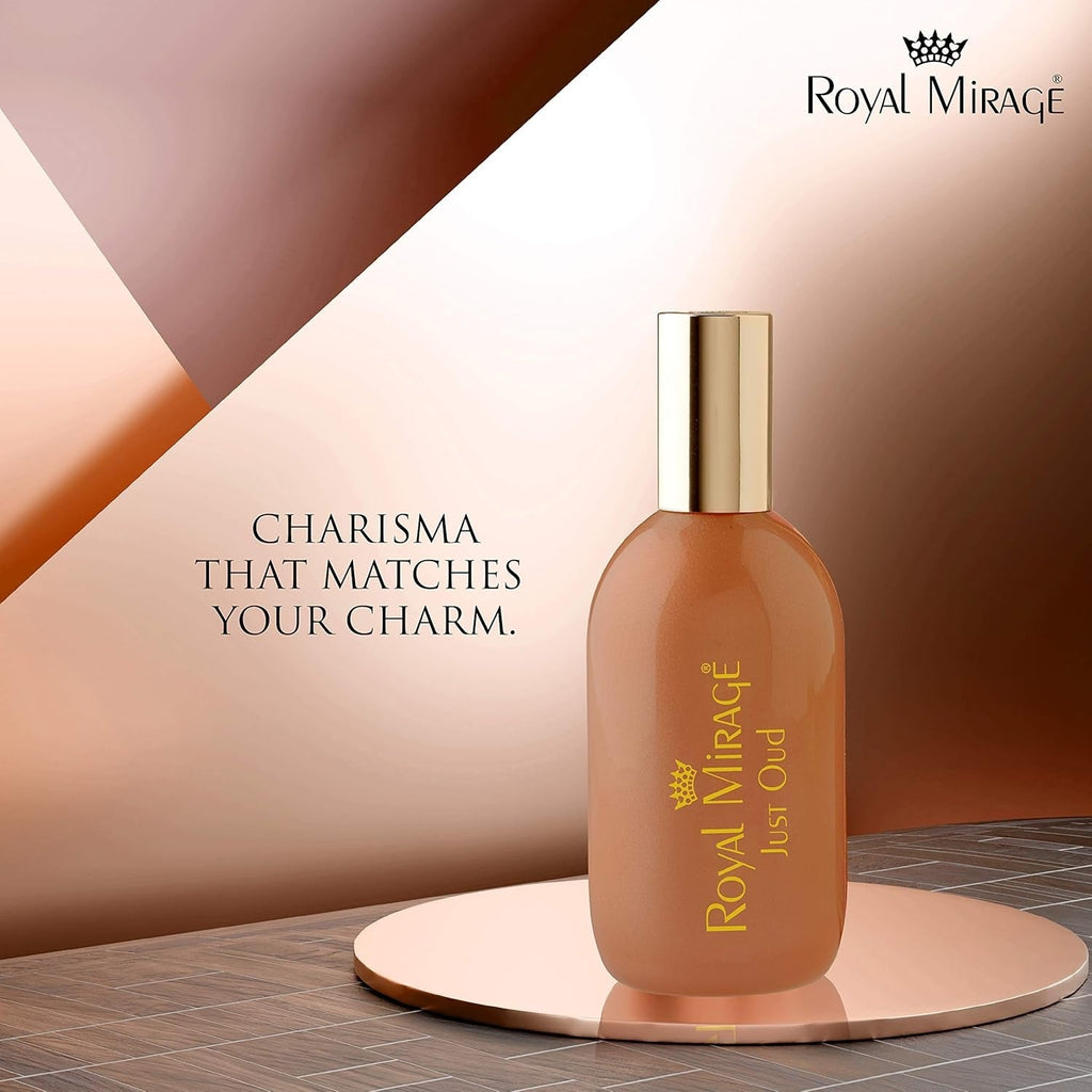 Royal Mirage Just Oud Eau De Cologne Perfume - 120ml