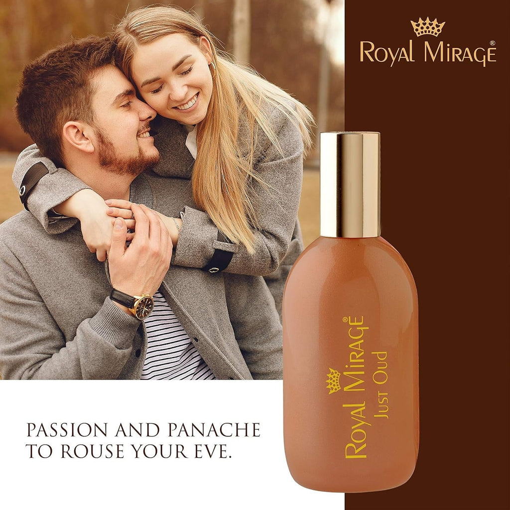 Royal Mirage Just Oud Eau De Cologne Perfume - 120ml