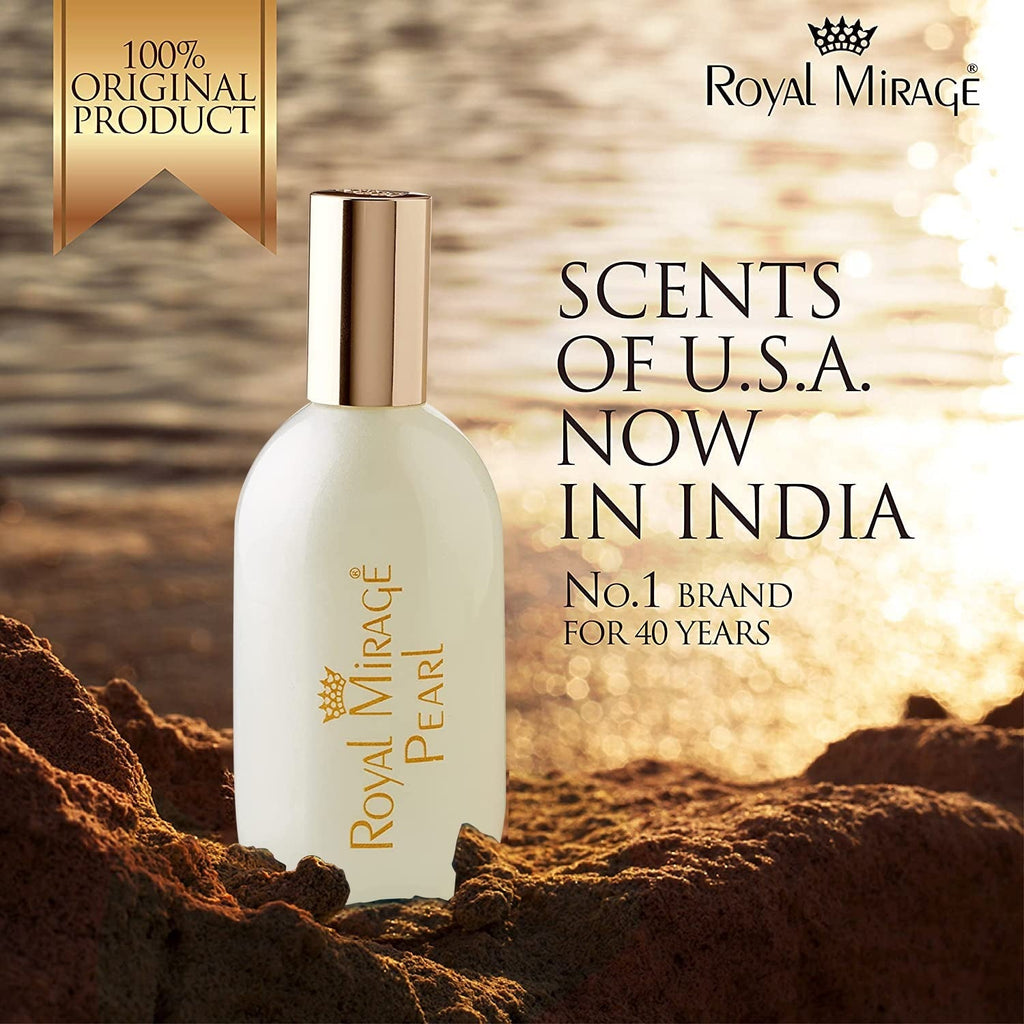 Royal Mirage Pearl Eau De Cologne Perfume - 120ml