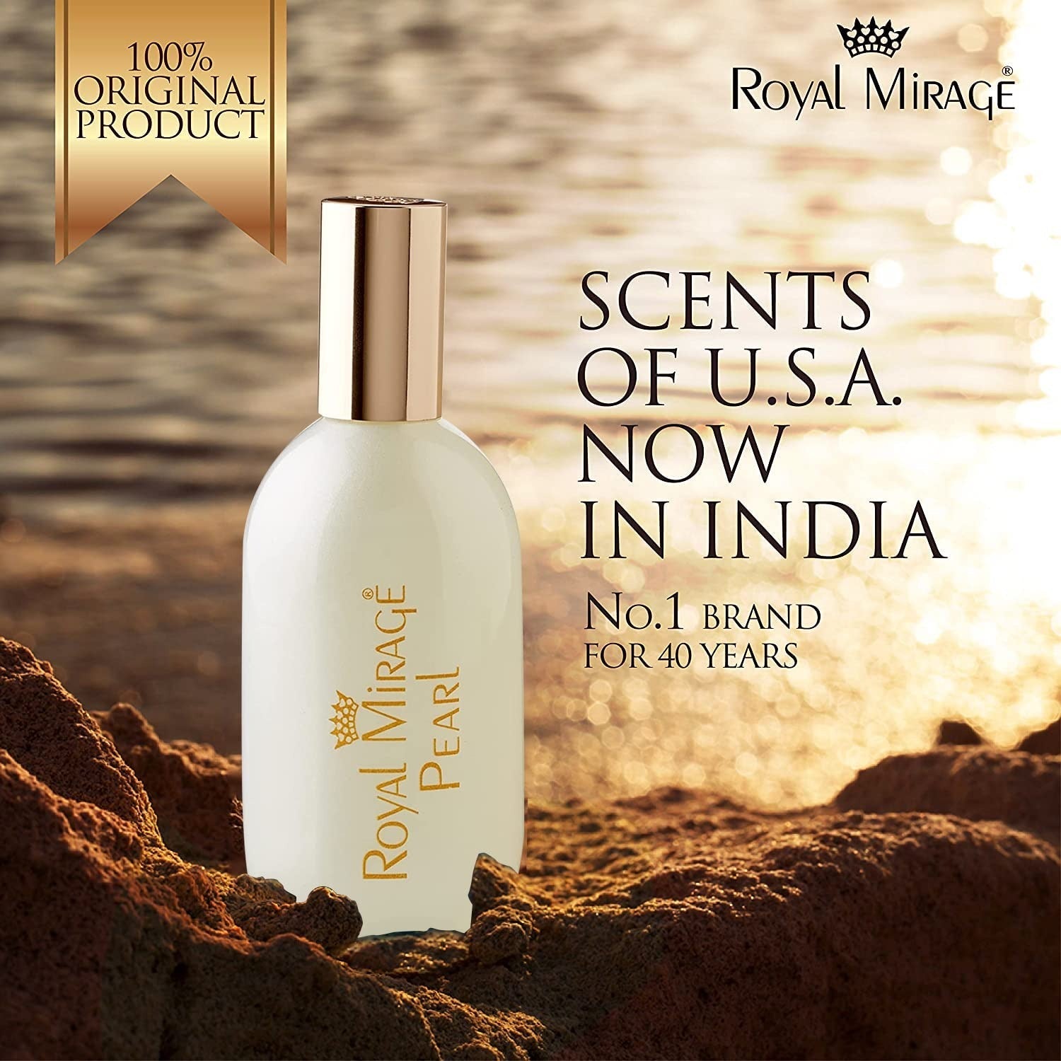 Royal Mirage Pearl Eau De Cologne Perfume - 120ml