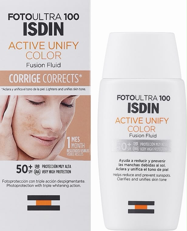 ISDIN Fotoultra 100 Active Unify Color SPF 50+ 50ml