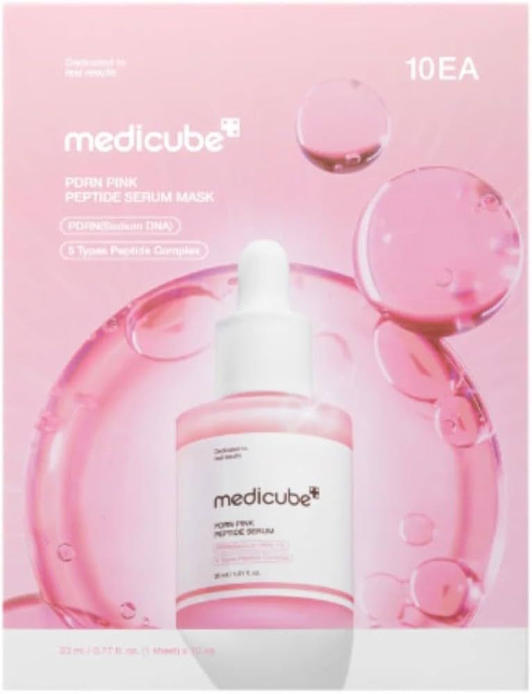 Medicube PDRN Pink Peptide Serum Mask 10EA