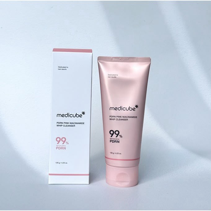 Medicube PDRN Pink Niacinamide Whip Cleanser 120g
