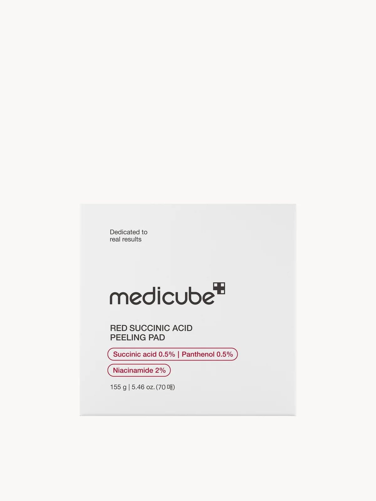 Medicube Red Succinic Acid Peeling Pad 155g | 70 Pads
