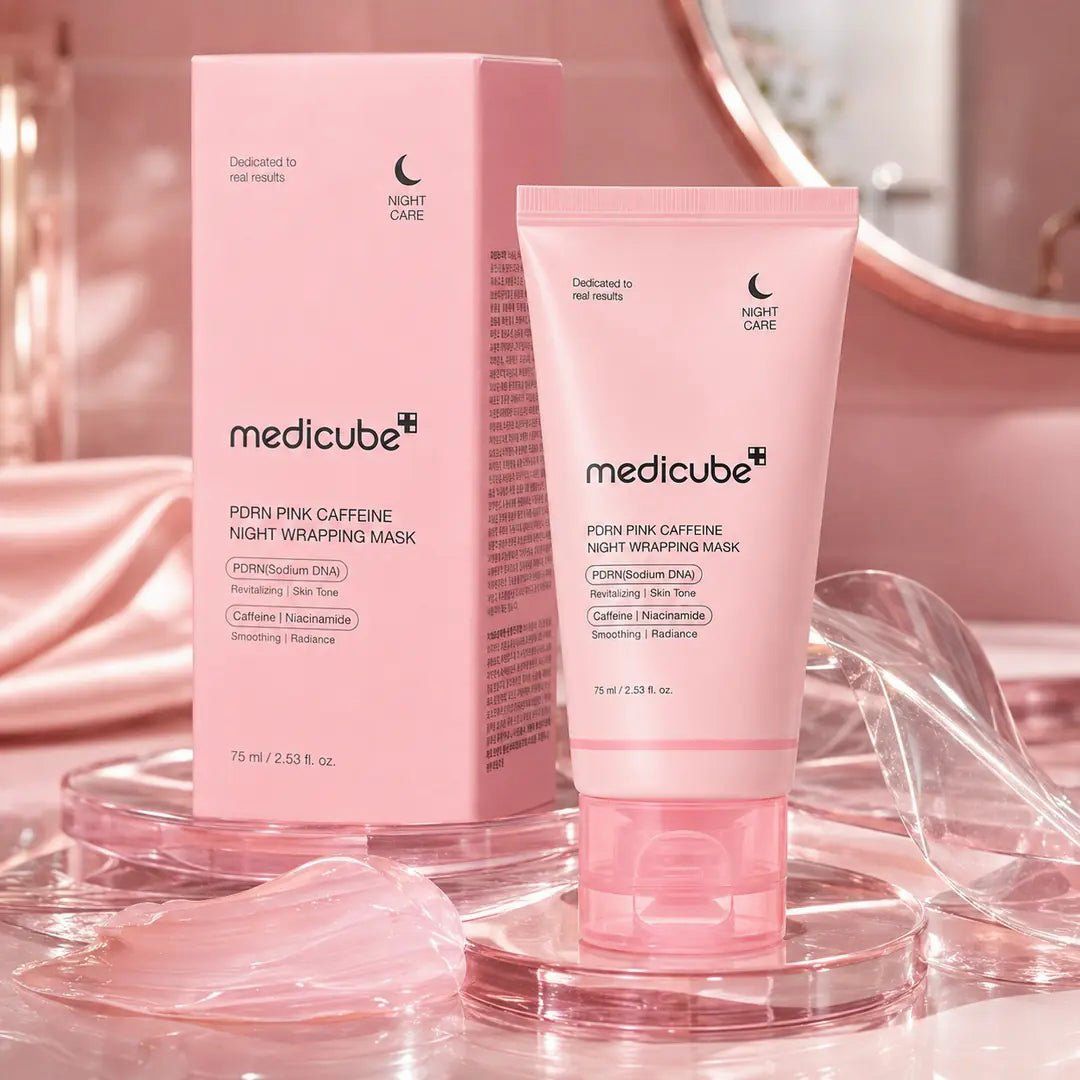 Medicube PDRN Pink Caffeine Night Wrapping Mask 75ml