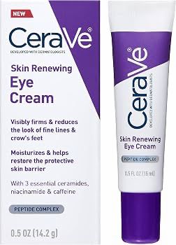 CeraVe Skin Renewing Eye Cream with Peptides & Caffeine 14.2g