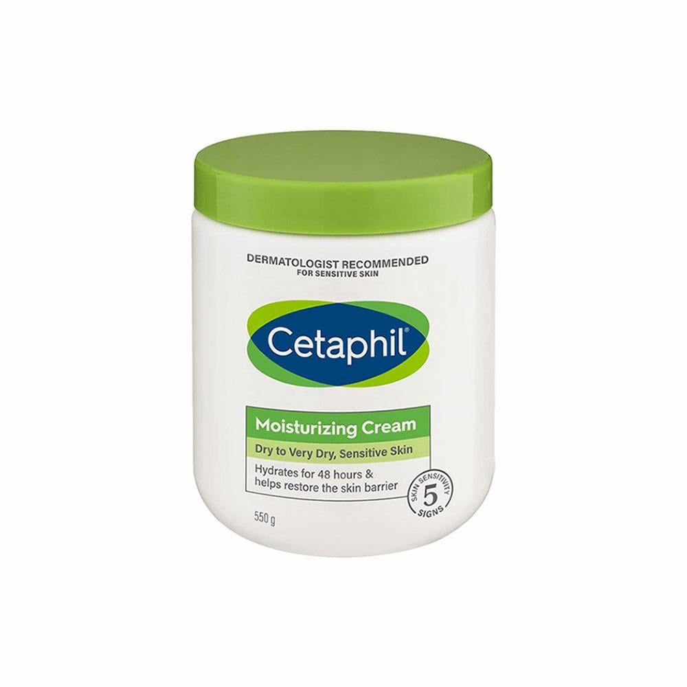 Cetaphil Moisturising Cream for Dry & Very Dry Sensitive Skin, 550g