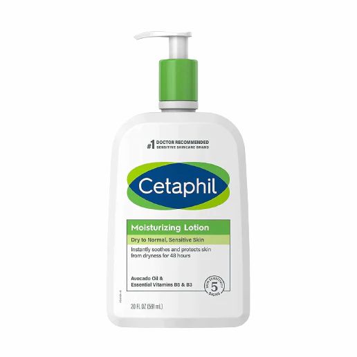 Cetaphil Moisturising Lotion for Dry & Sensitive Skin, 591ml