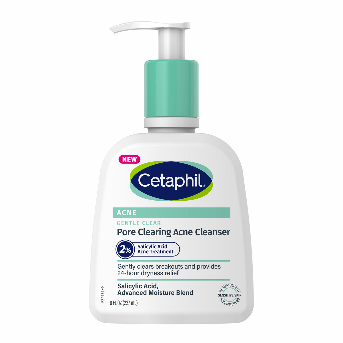 Cetaphil Gentle Clear Pore Clearing Acne Cleanser 2% Salicylic Acid 237ml