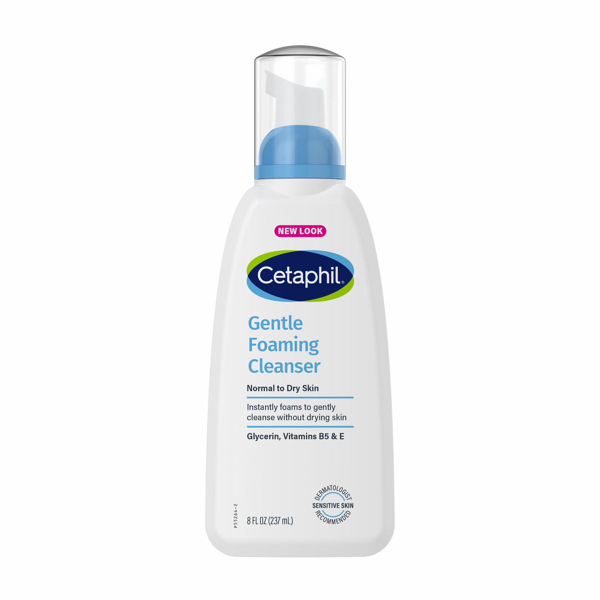 Cetaphil Gentle Foaming Cleanser for Dry to Normal Sensitive Skin 237ml
