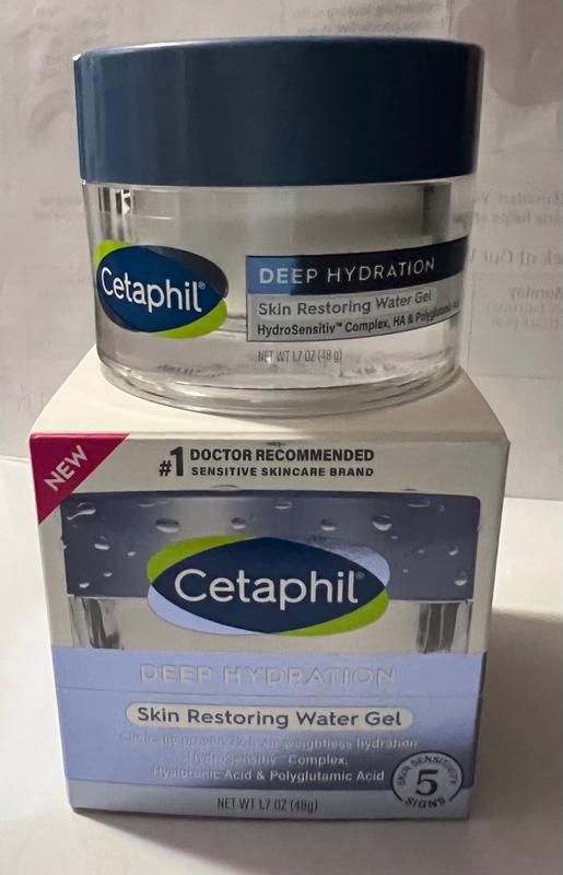 Cetaphil Optimal Hydration Skin Restoring Water Gel with Hyaluronic Acid & Polyglutamic Acid 48g