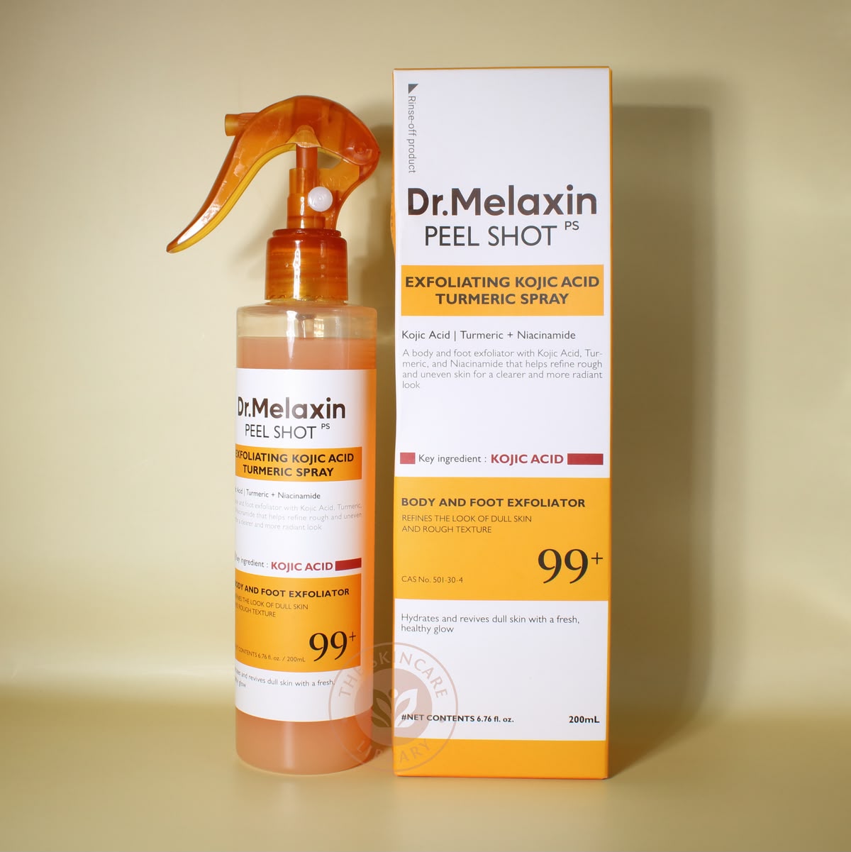 Dr.Melaxin Peel Shot PS Exfoliating Kojic Acid Turmeric Spray 200ml