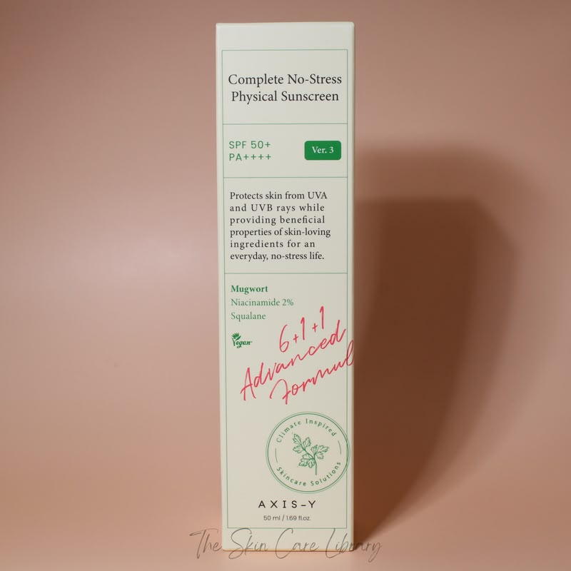AXIS-Y Complete No-Stress Physical Sunscreen SPF 50+ PA++++ 50ml