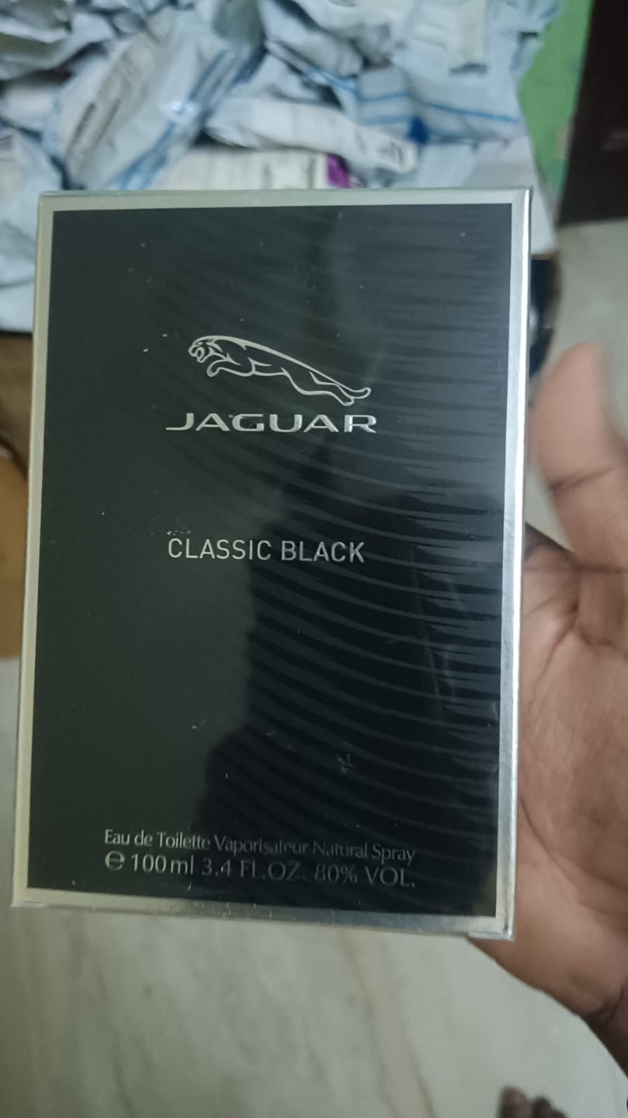 Jaguar Classic Black Eau de Toilette for Men 100ml
