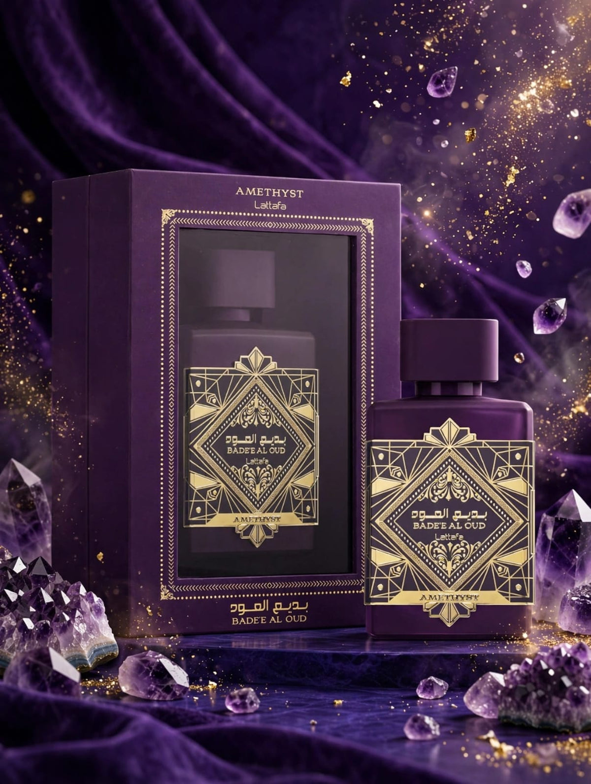 Lattafa Bade'e Al Oud Amethyst Eau de Parfum 100ml