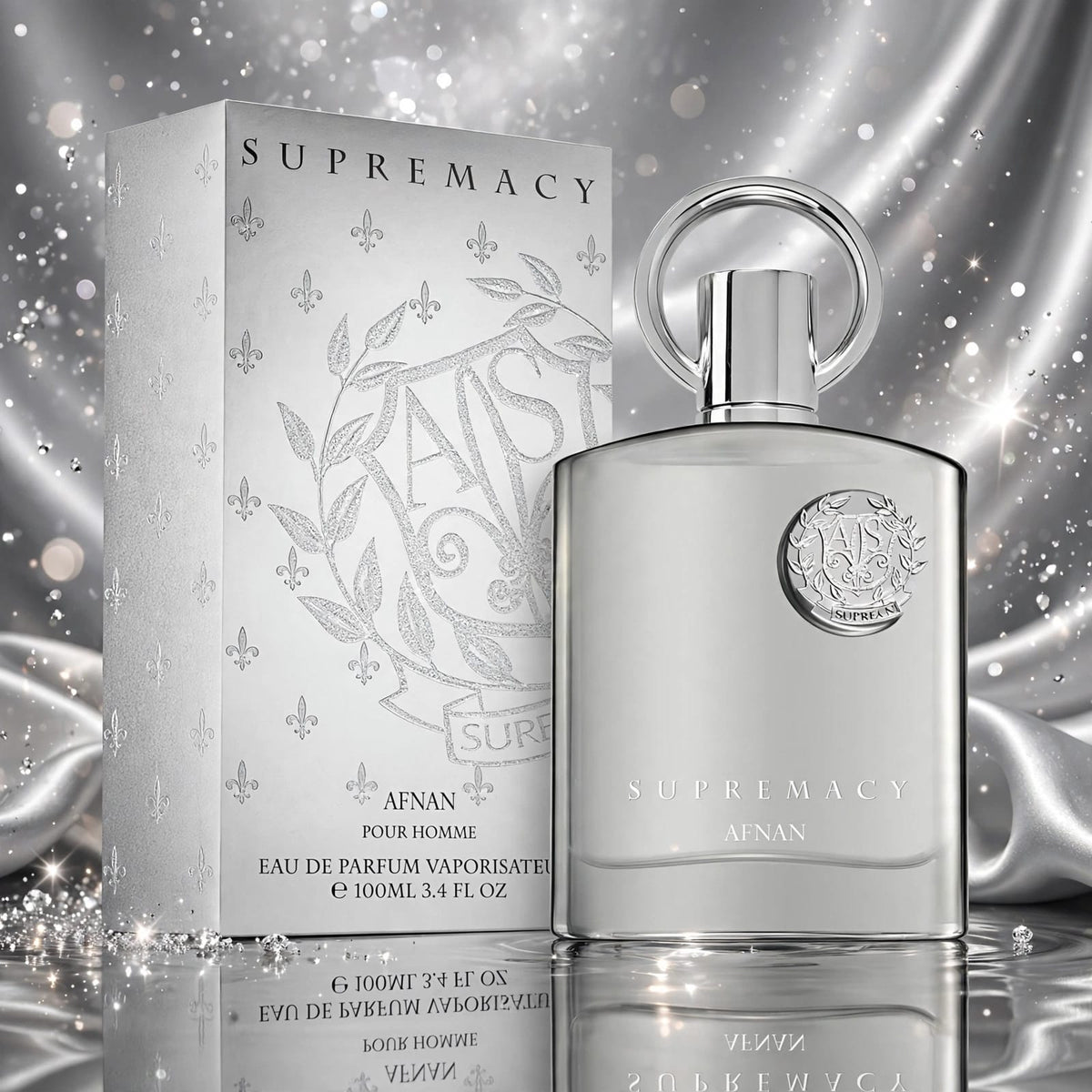 Afnan Supremacy Silver Eau de Parfum 100ml for Men