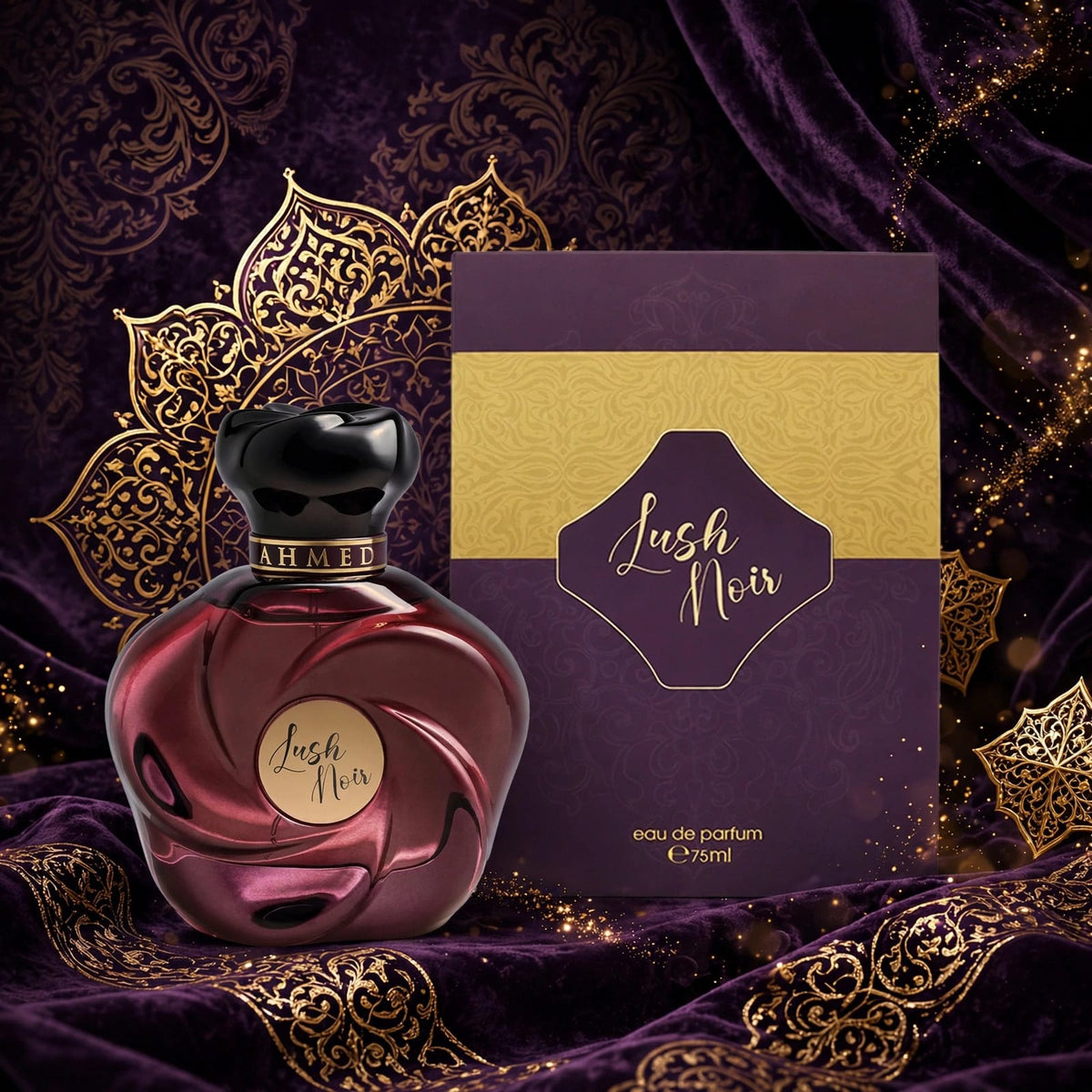 Ahmed Al Maghribi Lush Noir Eau de Parfum 75ml for Women