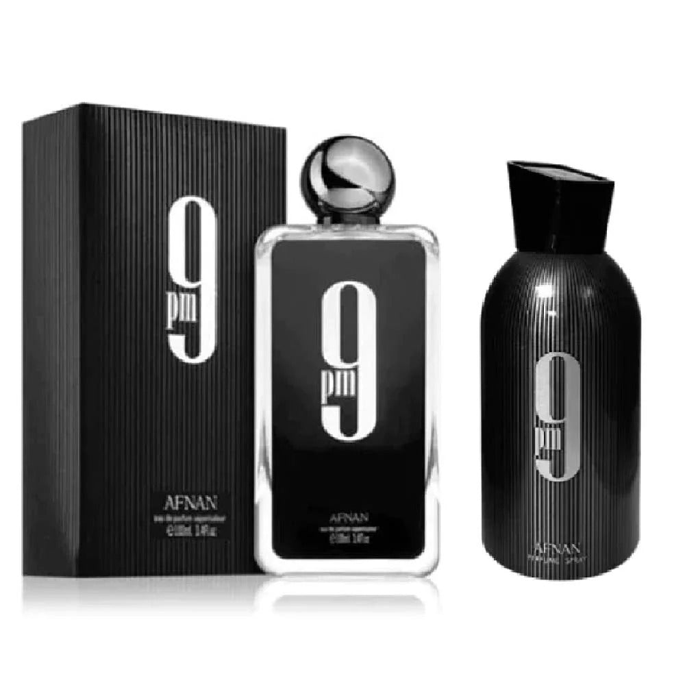 Afnan 9PM Perfume & Deodorant Combo (100ml + 250ml)