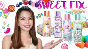 Victoria’s Secret Fruit Crush, Cake Confetti, Candy Baby & Sugar High Body Mist Gift Set (4 pcs)