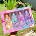 Victoria’s Secret Fruit Crush, Cake Confetti, Candy Baby & Sugar High Body Mist Gift Set (4 pcs)