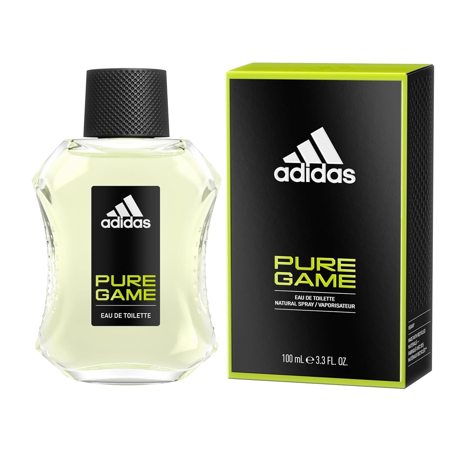 Adidas Pure Game Eau de Toilette for Men - 100ml