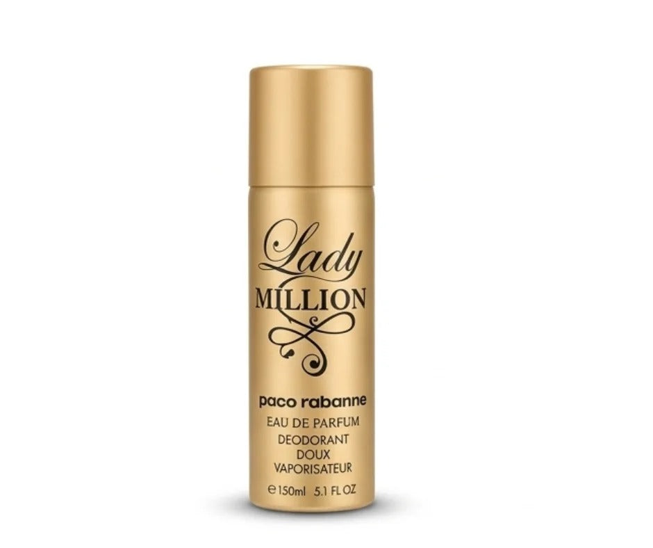 Paco Rabanne Lady Million Deodorant 150 ml for Women