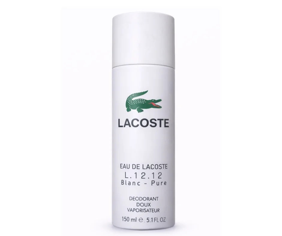 Lacoste L.12.12 Blanc Pure Deodorant 150 ml