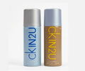 Calvin Klein CK IN2U Deodorant Duo for Men & Women 2 × 150 ml