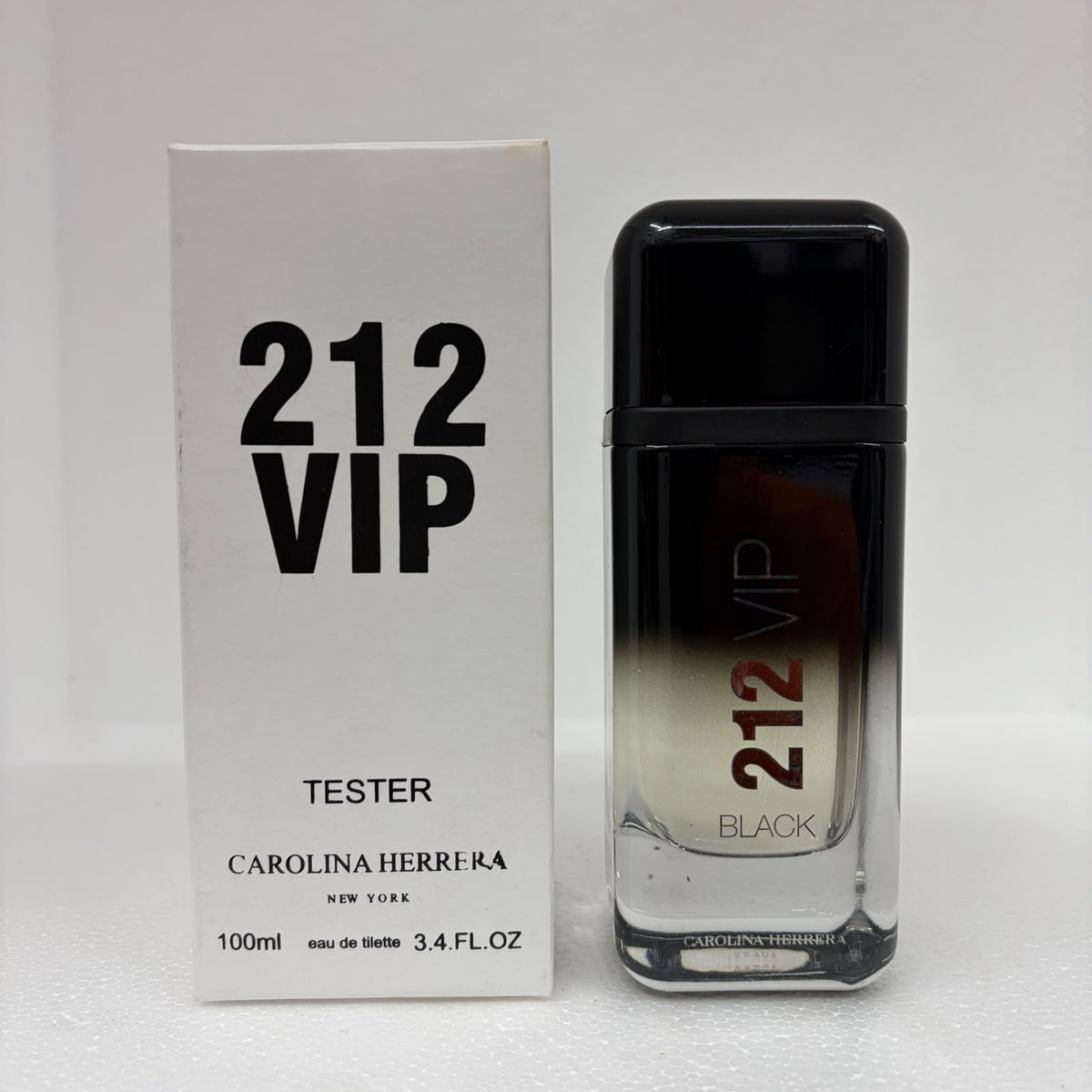 Carolina Herrera 212 VIP Black EDT 100ml Tester for Men