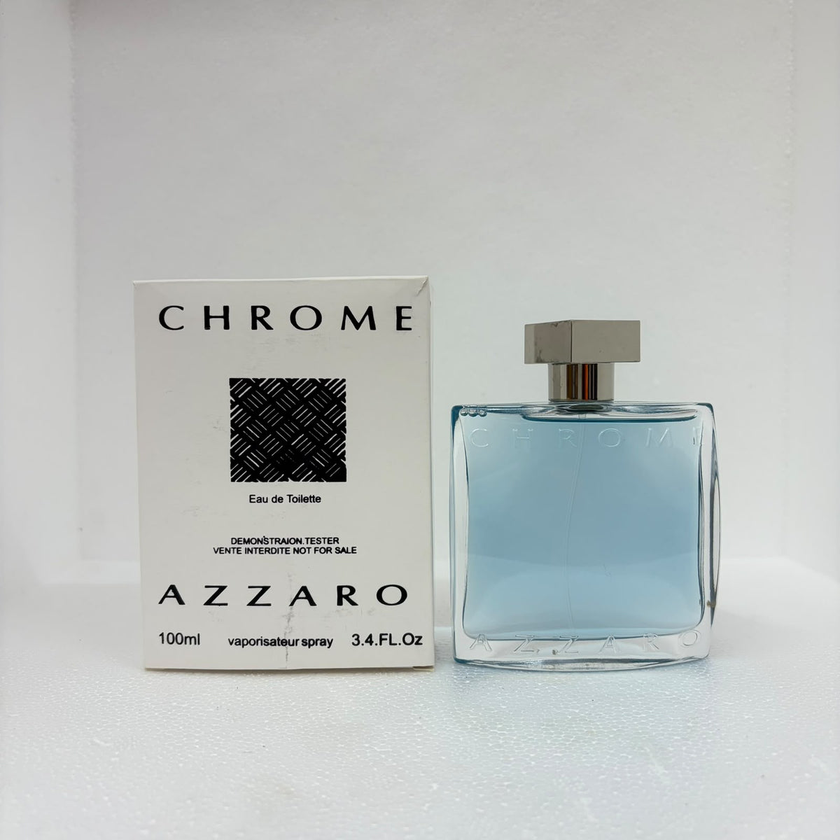 Azzaro Chrome Eau de Toilette 100ml for Men – Perfume Tester