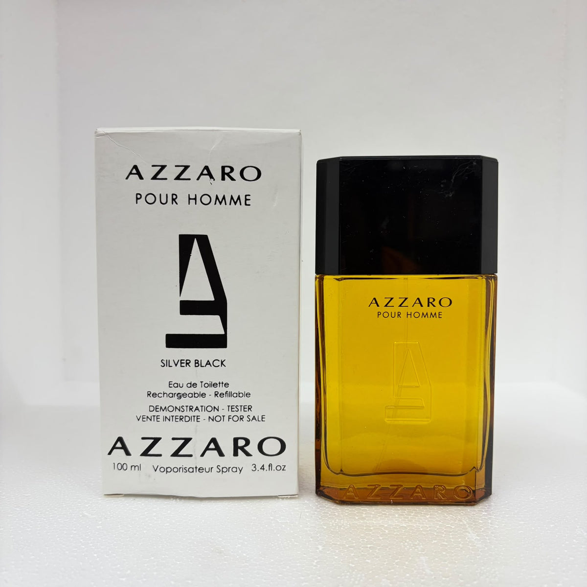 Azzaro Silver Black EDT 100ml for Men – Perfume Tester