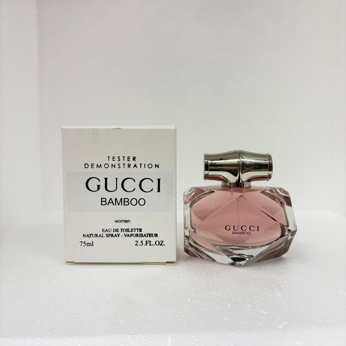 Gucci Bamboo Eau de Toilette 75ml – Women's Floral Woody Fragrance (Tester)