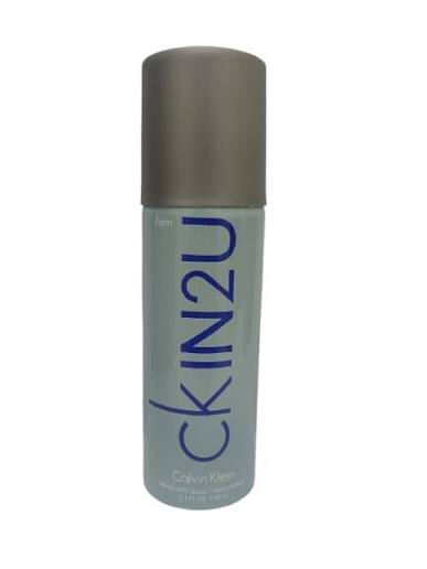 Calvin Klein CK IN2U Deodorant Duo for Men & Women 2 × 150 ml